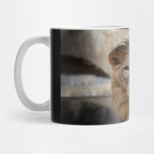 lion - portrait Mug